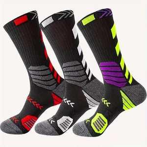 Venta al por mayor transpirable hombres mujeres deporte agarre baloncesto Fútbol Tenis patín antideslizante calcetín - Product Image 6