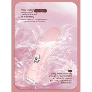 Recortadora de vello corporal y púbico inalámbrica portátil con cuchilla de cerámica - Product Image 5