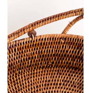 ถาดเสิร์ฟขนมหวายธรรมชาติขนาดใหญ่ถาดเสิร์ฟขนม - Product Image 2