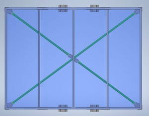 Expédition immédiate, kit de carport solaire modulaire en acier écoénergétique de 10 m², revêtement en poudre, chargeur de véhicule électrique, installation facile, auvent de stationnement - Product Image 2