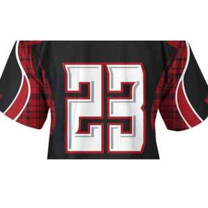 Maillot de crosse respirant en maille réversible pour hommes, vêtements de sport imprimés avec technique de sublimation - Product Image 3