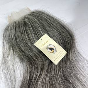 Extensiones de cabello humano liso de Color Natural virgen, cutícula, transparente, HD, precio al por mayor - Product Image 5