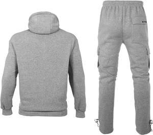 Survêtements 100% coton de haute qualité du fabricant OEM pour hommes, vêtements de sport décontractés en vrac, vêtements de jogging, grande taille, hiver - Product Image 2