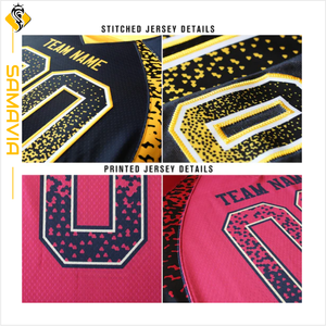 เสื้ออเมริกันฟุตบอลแบบทีมสั่งทำพิเศษ แขนสั้น ผ้าโพลีเอสเตอร์พิมพ์ลาย ป้องกันรังสียูวีสำหรับฤดูร้อน พร้อมจัดส่ง - Product Image 5