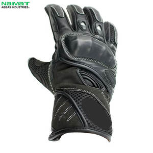 Gants de moto Alpha Racing, cuir intégral, coupe-vent, respirant, antidérapant, unisexe, hiver - Product Image 2