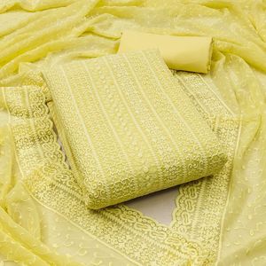 Ladies Original Georgette Work Dress Material New Fancy Indian & Pakistanais Clothing - Product Image 1