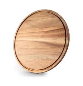 La mejor tabla de cortar de madera natural hecha a mano al por mayor en tamaños personalizados para picar y servir desechable reciclable - Product Image 5