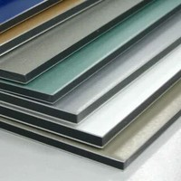 Feuille ACP de conception Panneau composite en aluminium double face Panneau composite en aluminium imperméable Miroir résistant au feu Feuille ACP de 4mm