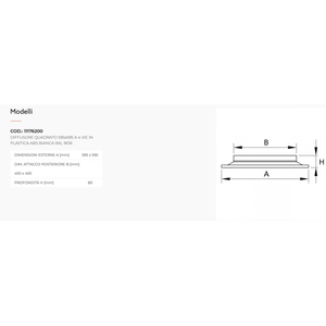 เทคโนซิสเต็มมี ช่องลมสี่ทิศทาง สีขาว ทำจากพลาสติก ABS สำหรับเครื่องปรับอากาศ ระบบ HVAC - Product Image 2