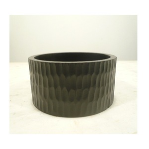 ชามเสิร์ฟไม้สีดำรูปทรงตัว V ชามซุปไม้ตกแต่งโต๊ะ - Product Image 3