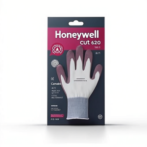 ถุงมือกันบาด Honeywell Camapur Cut 620 ไซส์ 11 สีขาว/เทา มาตรฐาน EN 388 PPE ประเภท II แพ็ค 10 คู่ - Product Image 3