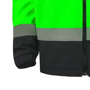 Wholesale <b>Softshell</b> Safety Work Wear <b>Jacket</b> Reflective Protection Security <b>Jacket</b> <b>High</b> Vis Winter Workwear Safety <b>Jacket</b> - Product Image 6