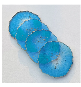 Decorative Resin Coaster-Eco-Friendly Reusable Custom Design for Home Hotel Wedding Party Use-Best Quality <b>Cheap</b> Price - Product Image 1