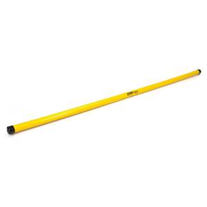 Bastone Giallo per Fitness Prism, Attrezzatura per Esercizi Senza Peso in PVC per Allenamento dell'Equilibrio - Product Image 1