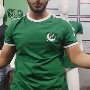 160g 100% algodón liso personalizado sublimación Slim Fit camiseta para hombre bordado personalizado impresión personalizada Bella Canvas Ringer camiseta - Product Image 3