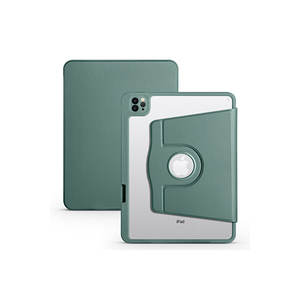 เคส Netzy 2025 M3 สำหรับ iPad Air 11 สีชมพู  ฝาครอบอะคริลิกป้องกัน  ช่องใส่ปากกาแบบเก็บความร้อน  ขาตั้งหมุนได้  ใช้ได้กับ Pro และ Kindle - Product Image 1