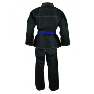 Venta al por mayor transpirable adultos ropa deportiva brasileño Jiujitsu uniforme artes marciales desgaste cordón cintura 2 piezas Jiujitsu traje - Product Image 2