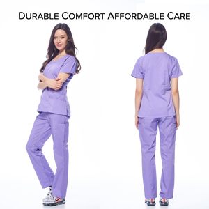 Vente en gros d'uniformes chirurgicaux confortables pour femmes, ensembles de gommage doux et extensibles pour infirmières, gommages médicaux pour médecins et infirmières - Product Image 5