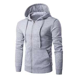 Automne hommes sweats à manches longues veste à capuche fermeture éclair veste hommes sweats à capuche sweat Slim Fit mâle vêtements - Product Image 2