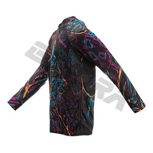 Vente en gros de chemise de pêche respirante à séchage rapide Upf 50 avec capuche maillot de pêche à motif d'impression par sublimation - Product Image 2