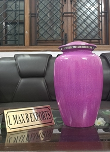 โกศโลหะสำหรับเผาขี้เถ้าของมนุษย์ทำด้วยมือดีไซน์ไม่เหมือนใครโกศโลหะตกแต่งตามสั่ง - Product Image 5