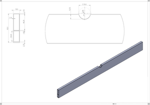 Nivel de Burbuja Industrial de Aluminio de 1 m con Precisión de +/-10 mm para Enrasado de Pisos - Mortel Meister - Product Image 2