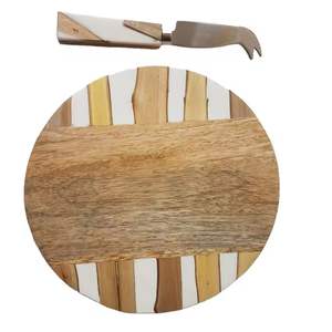 Herramientas de cocina personalizadas de la mejor calidad Tabla de cortar de madera para cortar queso y fruta a la venta para uso doméstico y hotelero - Product Image 1