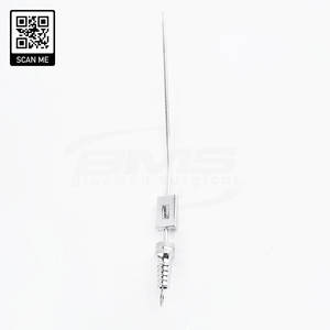 ท่อดูดและฉีดล้างเลมเปิร์ตแบบพรีเมียม 190 มม. - ท่อสแตนเลสเกรดผ่าตัดสำหรับหู อุปกรณ์หู คอ จมูก ระดับมืออาชีพ - Product Image 2