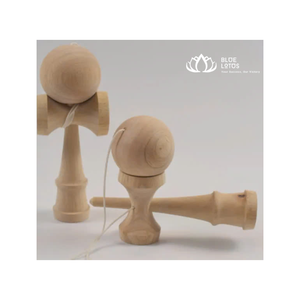 Juguete Kendama personalizado mejor precio caliente respetuoso con el medio ambiente mini pequeña Kendama de madera para juguetes educativos para niños - Product Image 6