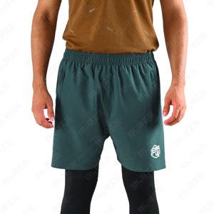 Blaze กางเกงขาสั้นผ้าตาข่ายยืดได้สำหรับผู้ชายกางเกงขาสั้นมีกระเป๋ามีซิปด้านหลังสำหรับเล่นกีฬาฤดูร้อน - Product Image 3