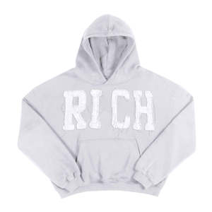 Sudaderas con capucha bordadas y con logotipo personalizado de gran tamaño, sudadera con Jersey Boxy Fit para hombre, ropa informal de peso pesado, Sudadera con capucha en blanco - Product Image 2