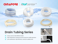 Tuyau de drainage transparent en PVC pour climatiseur, flexible, pour système HVAC