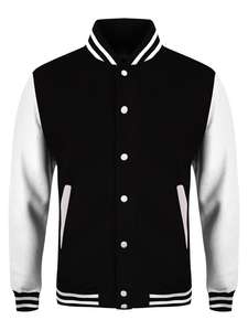 OEM personalizado bombardero Letterman béisbol bordado Varsity chaqueta Old School Varsity chaquetas hombres al por mayor en blanco Varsity chaquetas - Product Image 3