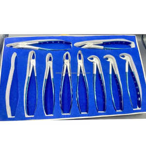 Herramientas de tratamiento dental con certificación CE, superventas, fórceps de extracción de dientes de acero inoxidable, instrumentos quirúrgicos de base privada OEM - Product Image 1
