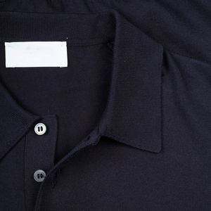 Camiseta de peso pesado en blanco de alta calidad, camisetas de polo transpirables de algodón y poliéster para hombre, Camiseta de algodón ajustada de manga corta para hombre - Product Image 4