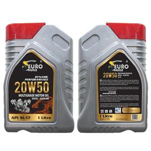 Aceite Sintético de Alta Calidad Euro Huile SAE 50, Lubricante para Automóviles, Aceite Base Líquido para Motor - Product Image 1