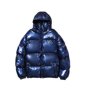 Chaqueta acolchada brillante para hombre de alta calidad 100%/chaqueta acolchada brillante personalizable multicolor de alta calidad - Product Image 1