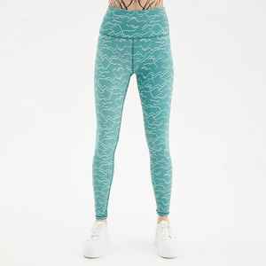 Leggings imprimés taille haute pour femmes collants d'entraînement extensibles vêtements de sport audacieux pour la course à pied Fitness costumes de gymnastique extensibles 2023 - Product Image 4