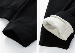 กางเกงวิ่งออกกำลังกายผ้าคอตตอน100% สำหรับผู้ชายกางเกงขาตรงสไตล์กีฬาลำลองระบายอากาศได้ดีโลโก้ตามสั่ง - Product Image 5