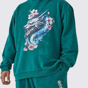 Survêtement personnalisé pour homme, sweat-shirt à capuche, pantalon de jogging et pantalon cargo, vêtements d'entraînement - Product Image 3