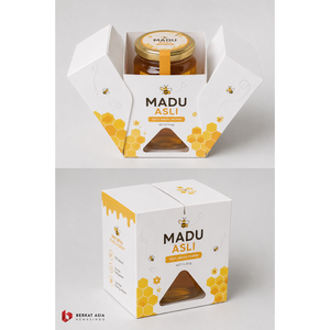Boîte de barres énergétiques granola personnalisées, collation santé, emballage kraft, logo personnalisé - Product Image 2