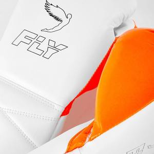 Fabricación de fábrica Venta caliente Nuevos diseños Cuero genuino Entrenamiento profesional Guantes de boxeo con mosca Competencia Guante de boxeo con mosca - Product Image 4