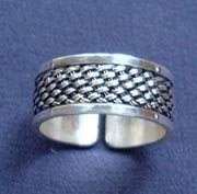 Anillo de moda de plata 925 de alta calidad Diseño de anillo de dedo elegante de Nepal-Venta al por mayor - Product Image 4