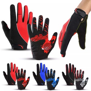 Unisex blanco antideslizante resistente al desgaste transpirable elástico verano medio dedo montaña montar bicicleta carretera ciclismo guantes de bicicleta - Product Image 2