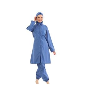 Nuevo Traje de Baño Modesto para Mujeres Musulmanas, Cómodo, de Manga Larga, Hiyab, Burka, Cobertura Completa, Estilo Deportivo Islámico, Ecológico - Product Image 3