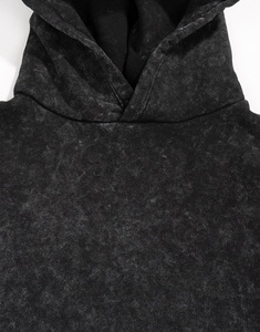 เสื้อฮู้ดผู้ชายไซส์ใหญ่พิเศษเสื้อฮู้ดสีดำซักได้ไซส์ใหญ่พิเศษ - Product Image 6