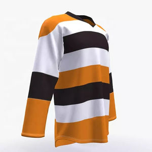 Haute Qualité Personnalisé Dernier Produit Sublimation Hockey Sur Glace Maillot Impression À Séchage Rapide OEM Sport Slim Fit Hockey Jersey - Product Image 6