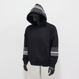 Sweat-shirts unisexes HSI à logo personnalisé, épaules tombantes, poids lourd, 100% coton, 450 GSM, longueur régulière, coupe régulière, style automne, surdimensionné - Product Image 1