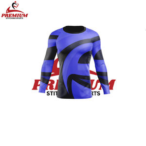 Sport Baselayer Tights Compression T Shirt Personnalisé Hommes Athlétique À Manches Longues Homme Compression Shirt - Product Image 3