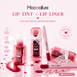 Set Labios Mocoallure Ragazza Carina |   Tinta Labbra a Base d'Acqua e Delineatore - Product Image 1
